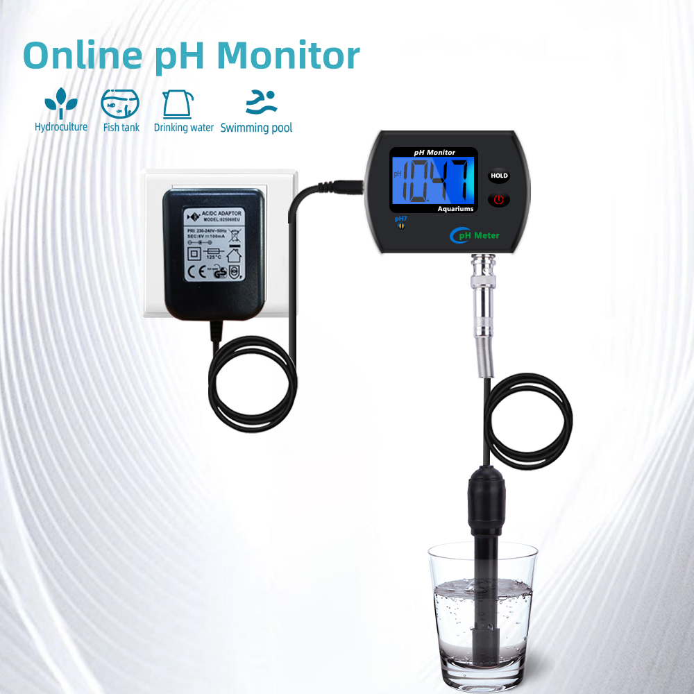 Marine Aquarium Par Meter - Dijital Ph ölçer akvaryum içme suyu