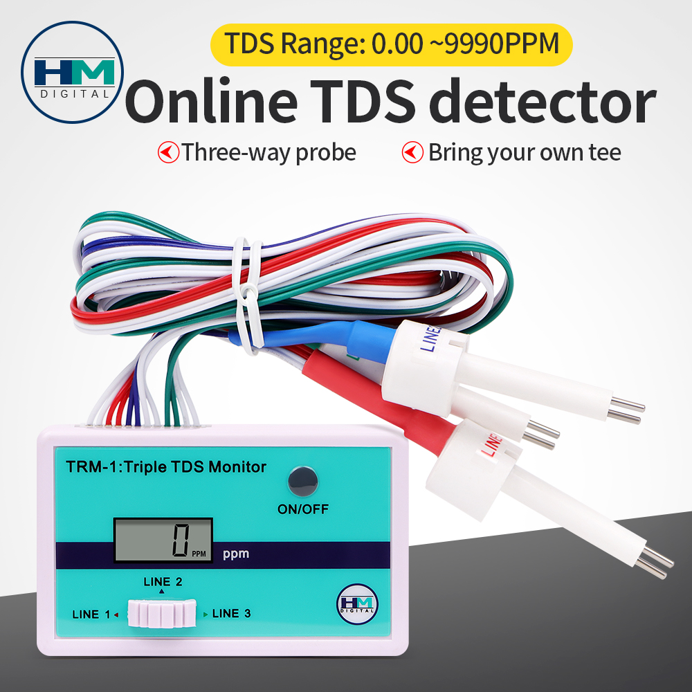 Marine Aquarium Water Analyzer - Çevrimiçi TDS Monitörü Dijital Su Kalitesi