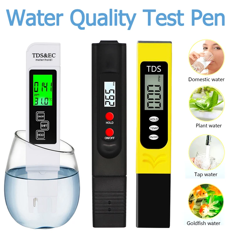 Marine Aquarium Water Analyzer - TDS kalem yüksek hassasiyetli su sertlik