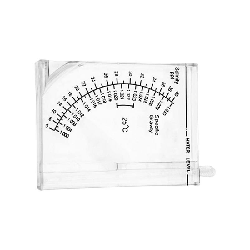 Marine Aquarium Hydrometer - Doğru Akvaryum Hidrometre Tuzlu Su Ölçer