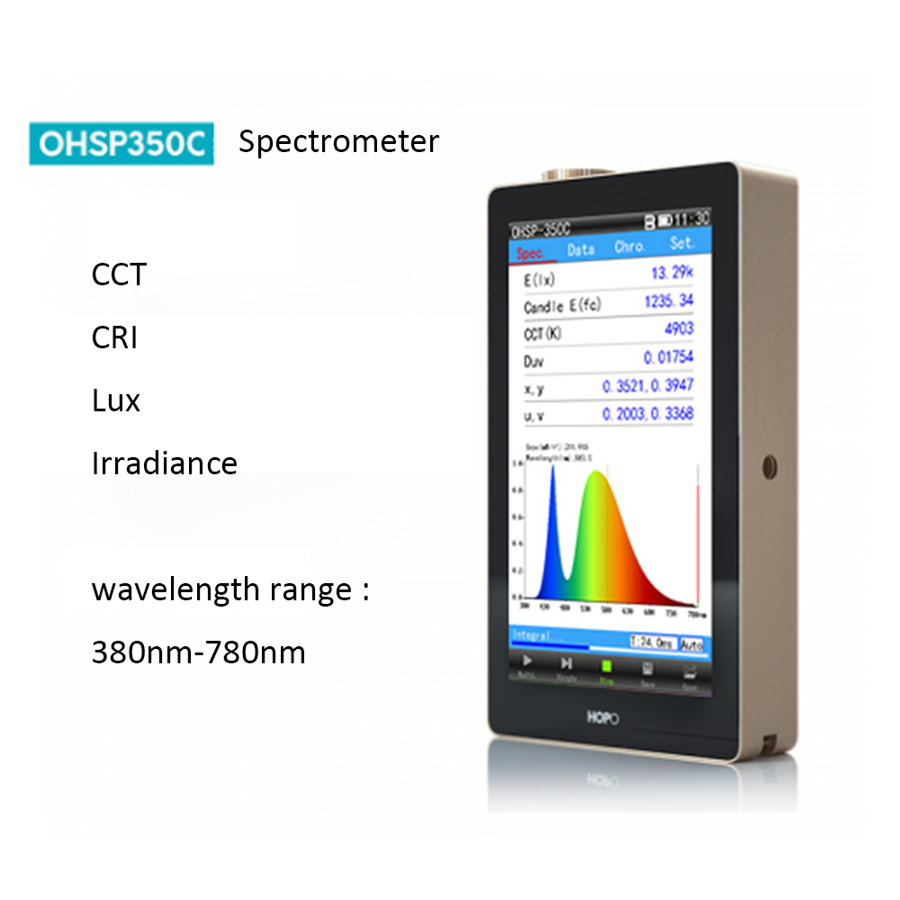 Marine Aquarium Par Meter - Işık Dalgaboyu Ölçer OHSP350C Spektrometre CCT