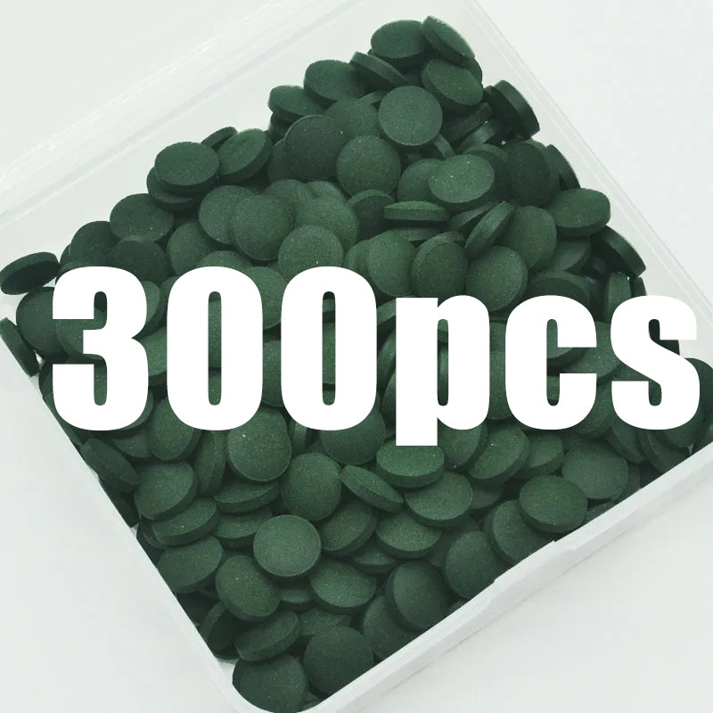 Marine Aquarium Bacteria - 50-300 Adet Yüksek Saflıkta Spirulina Tabletleri