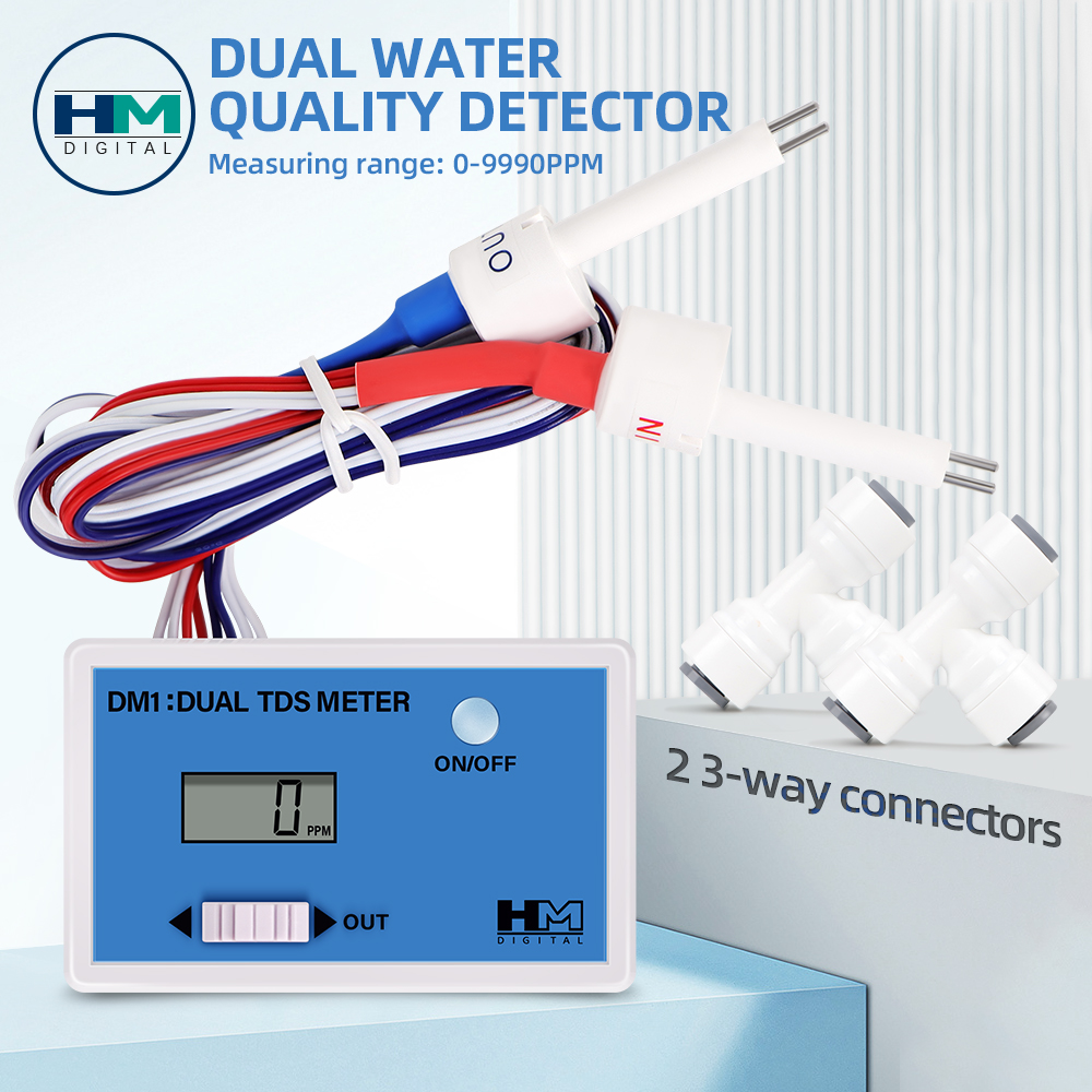 Marine Aquarium Water Analyzer - DM1 Çift TDS Su Kalitesi Test