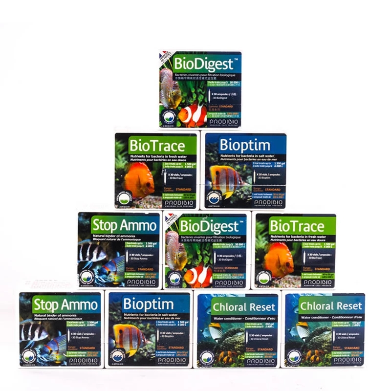 Marine Aquarium Bacteria - Prodibio bioetrace Biotrace biometet Bioptim mercan