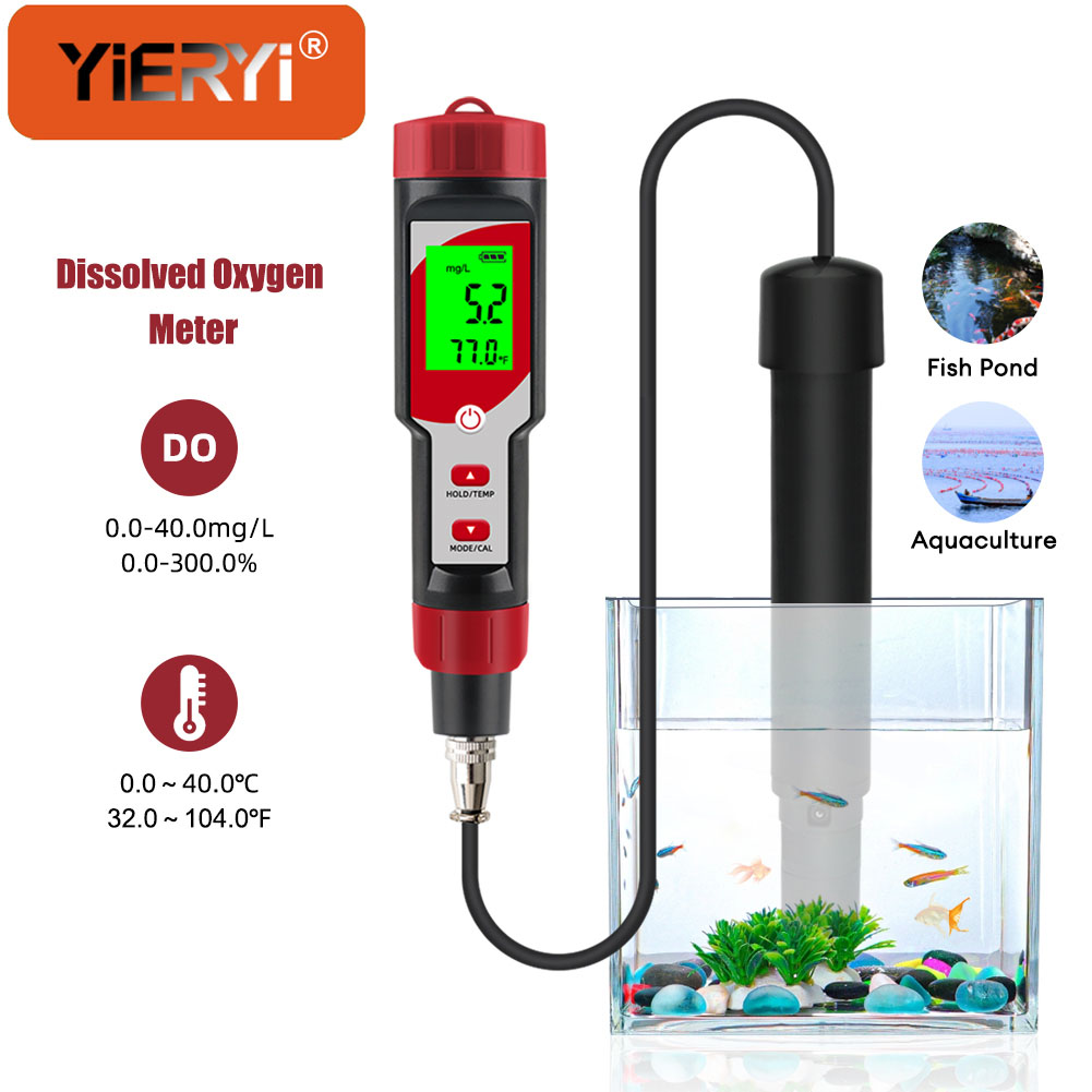 Marine Test Kit - Su için Çözünmüş Oksijen Ölçer ATC,