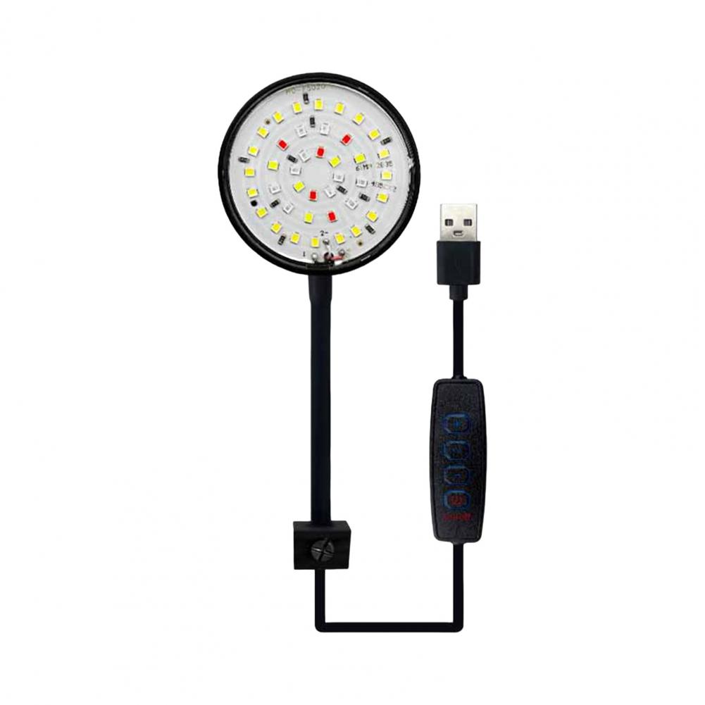 Marine Aquarium Led - 5W/7W Balık Tankı Klips Lambası, USB