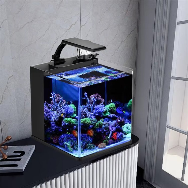Ultra Şeffaf Cam Mini Tuzlu Su - Marine Aquarium Cube incelemesi ve fiyatı