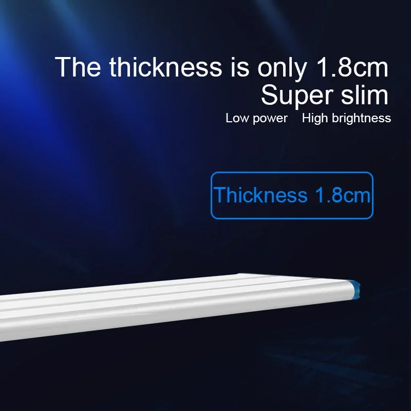 18-75CM süper ince LED'ler akv - Aquarium Marine Light incelemesi ve fiyatı