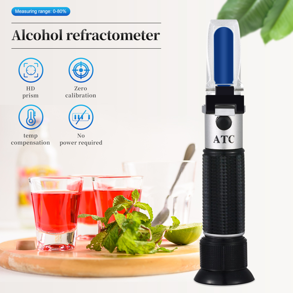 El alkol refraktometre 0-80% a - Marine Aquarium Hydrometer incelemesi ve fiyatı