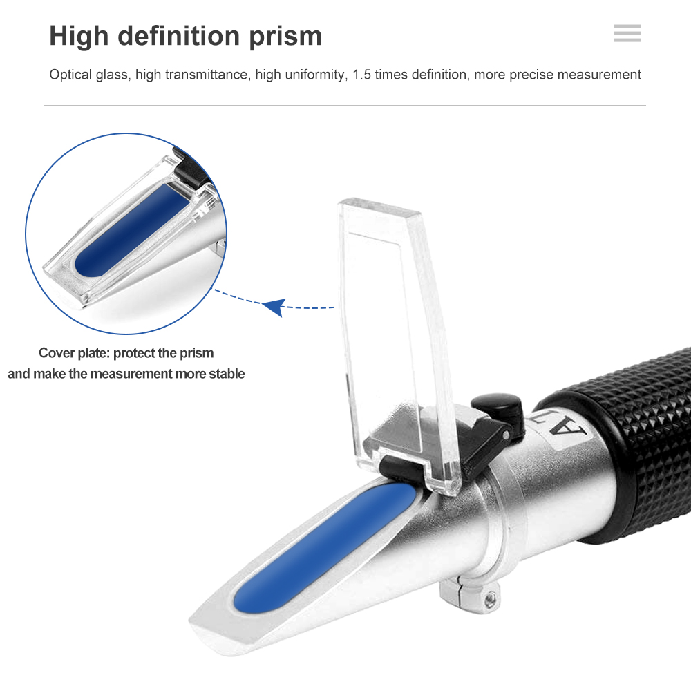 El alkol refraktometre 0-80% a - Marine Aquarium Hydrometer incelemesi ve fiyatı