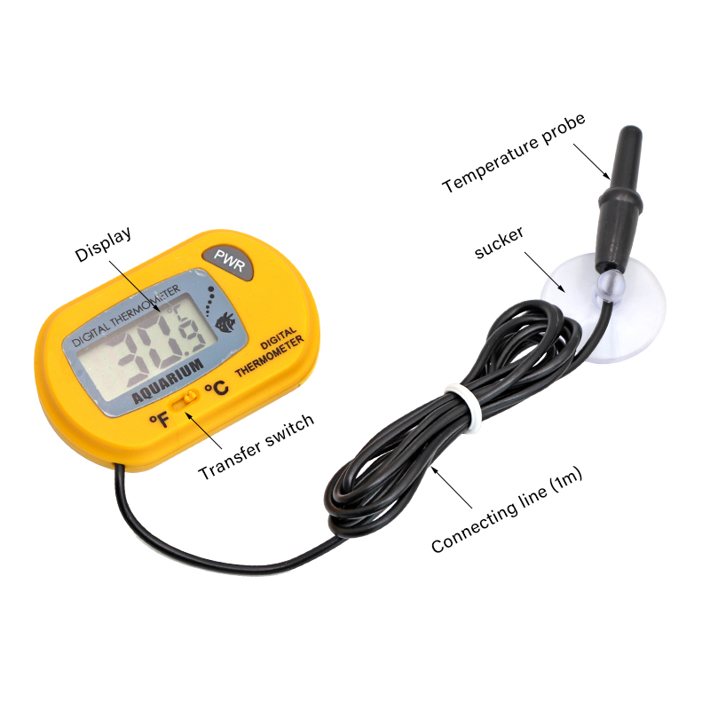 Balık Tankı Termometresi LCD D - Marine Aquarium Hydrometer incelemesi ve fiyatı