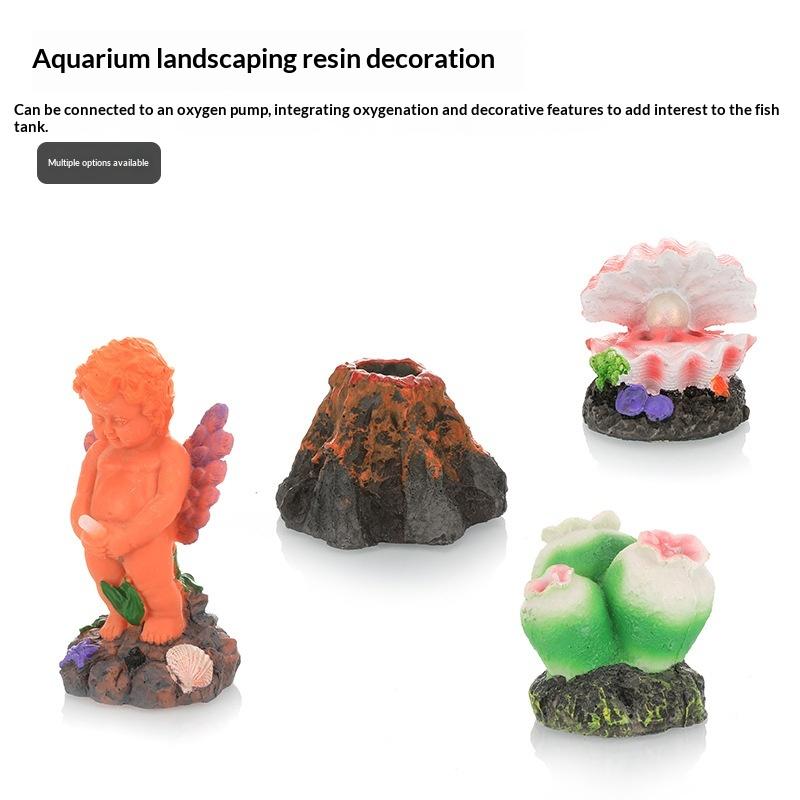 Volkan Şeklinde Akvaryum Hava  - Marine Aquarium All In One incelemesi ve fiyatı