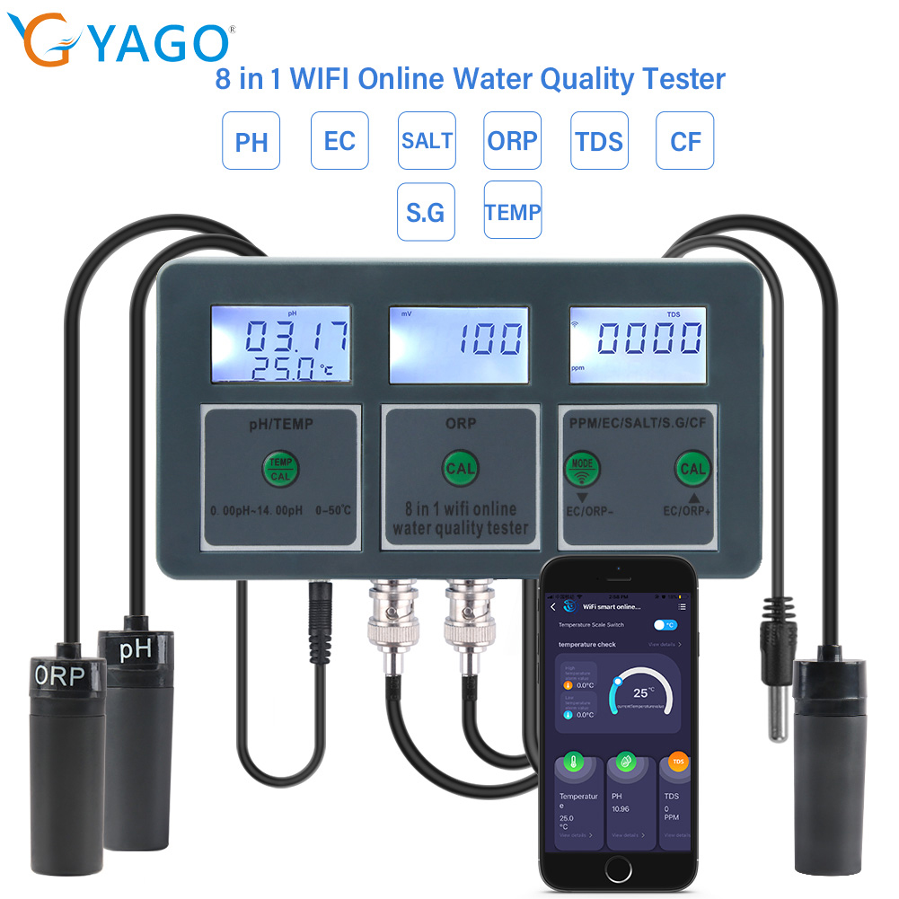 YAGO 8 in 1 WiFi Akvaryum Su K - Marine Aquarium Par Meter incelemesi ve fiyatı