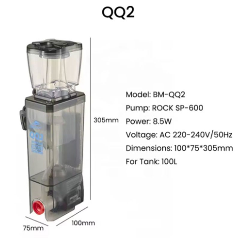 Bubble Magus BM QQ2 Dahili Pro - Protein Skimmer Hang On incelemesi ve fiyatı