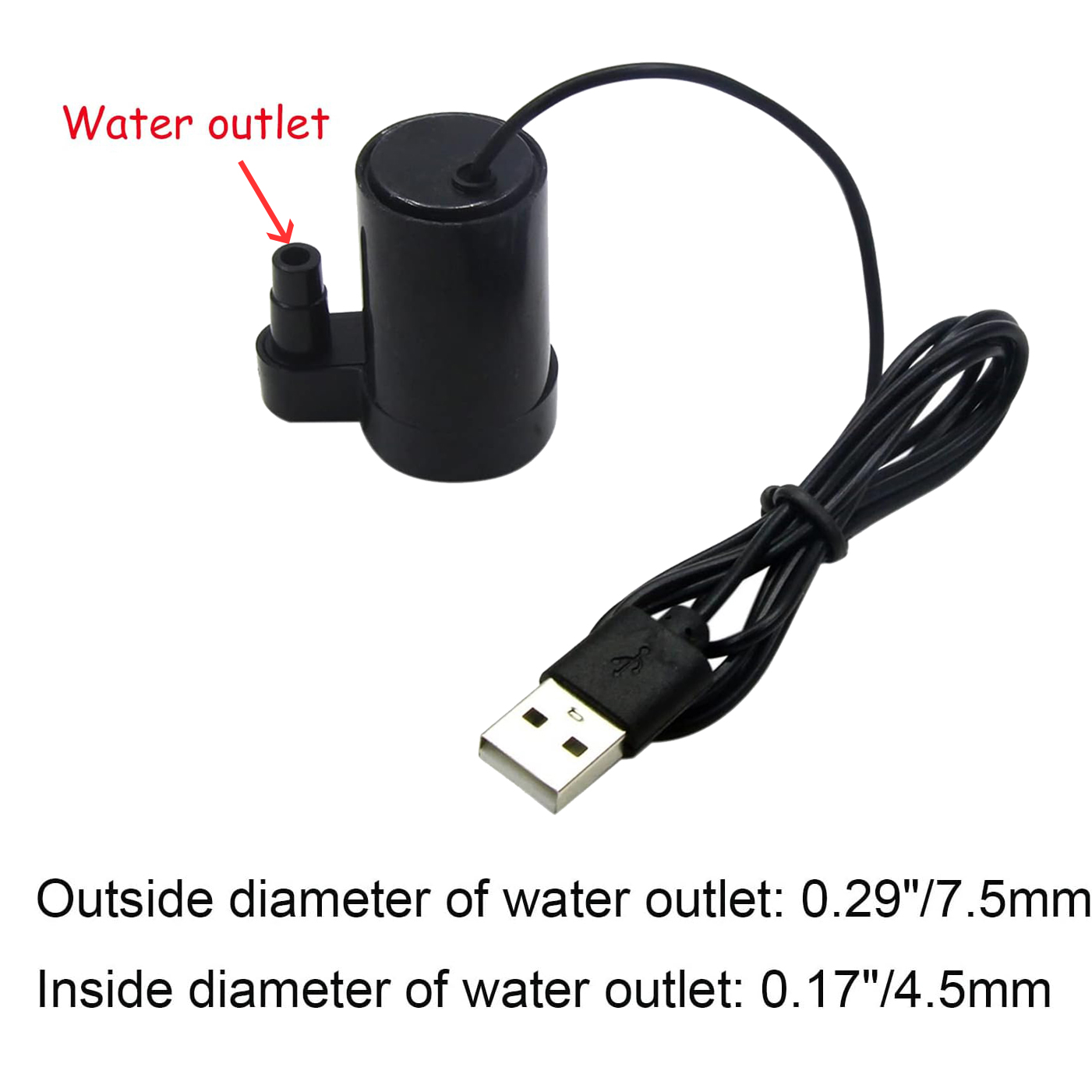 1/2 adet DC 3-5 V USB Mikro Da - Marine Aquarium Hydrometer incelemesi ve fiyatı
