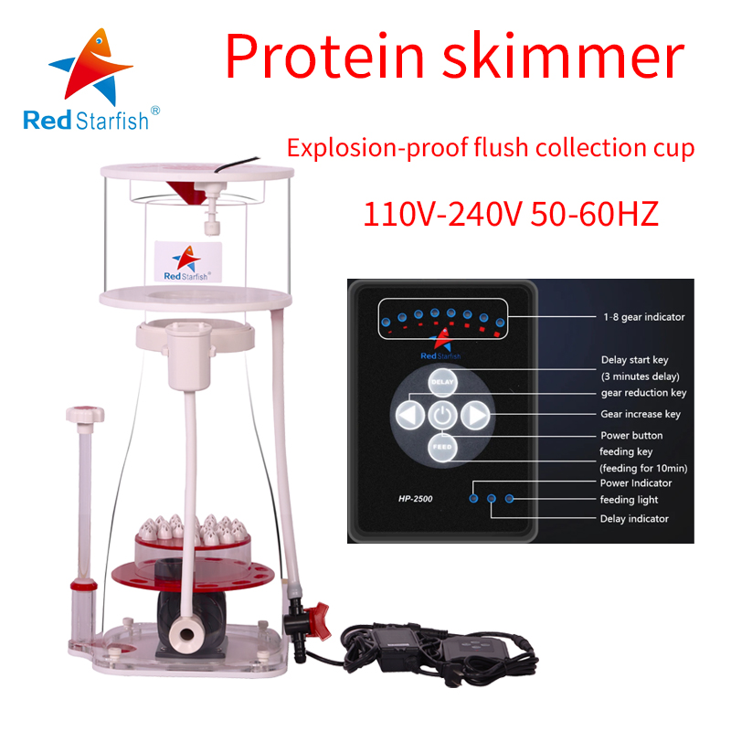 110-240 V Kırmızı Denizyıldızı - Protein Skimmer Hang On incelemesi ve fiyatı