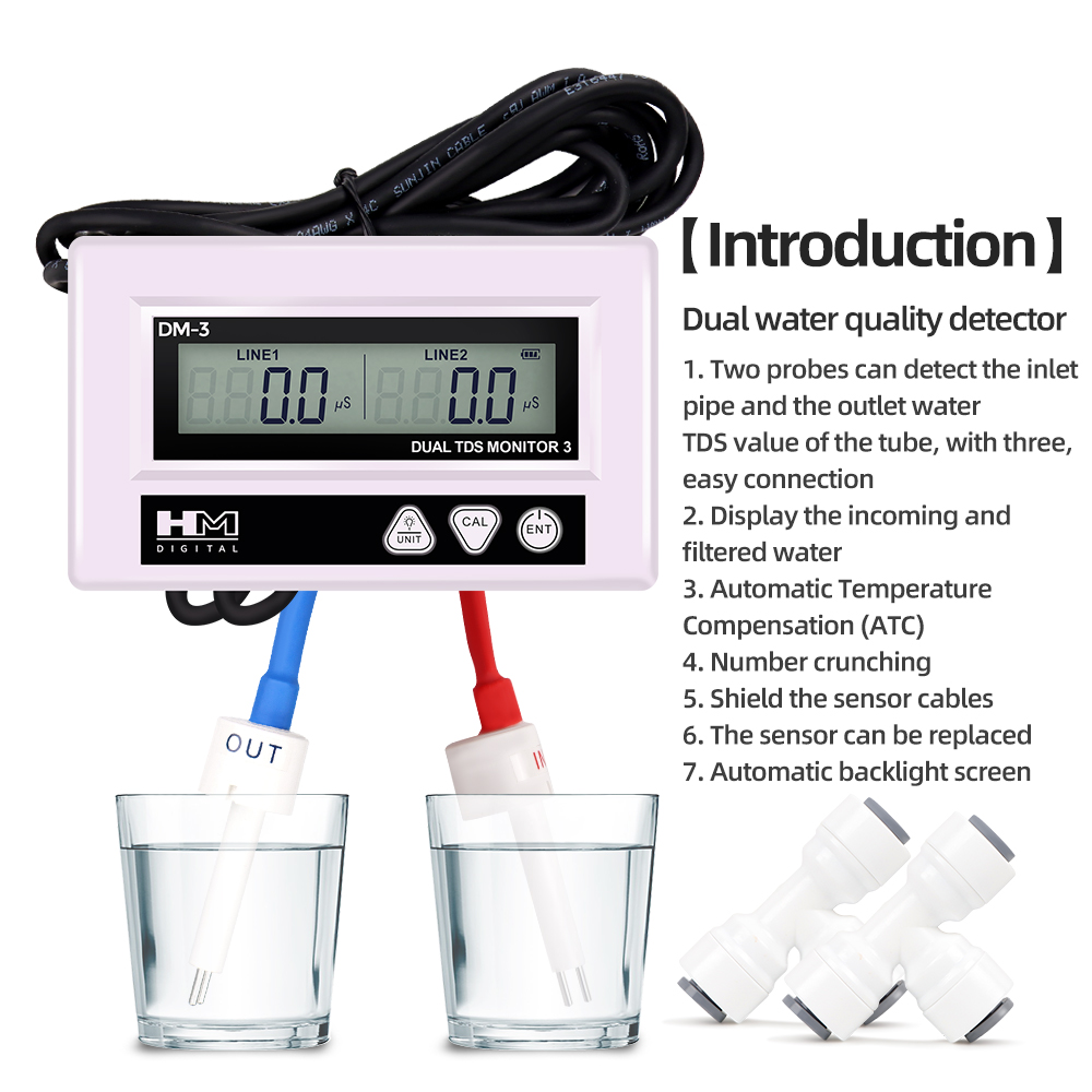 HM DM3 Online TDS EC su kalite - Marine Aquarium Hydrometer incelemesi ve fiyatı