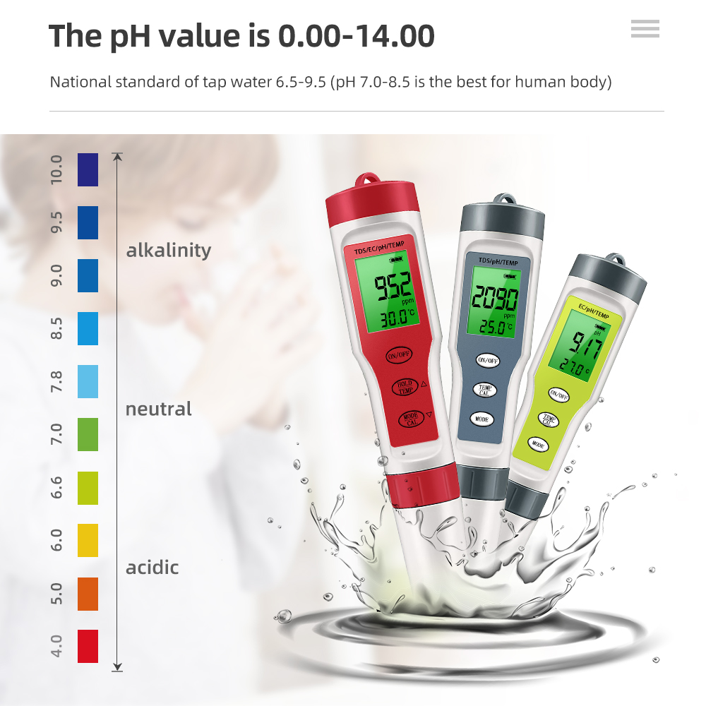 Dijital Su Kalitesi Monitör Te - Marine Aquarium Water Analyzer incelemesi ve fiyatı