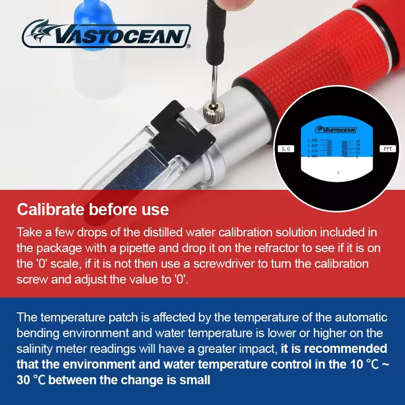 Vastocean Tuzlu Su Refraktomet - Marine Aquarium Hydrometer incelemesi ve fiyatı