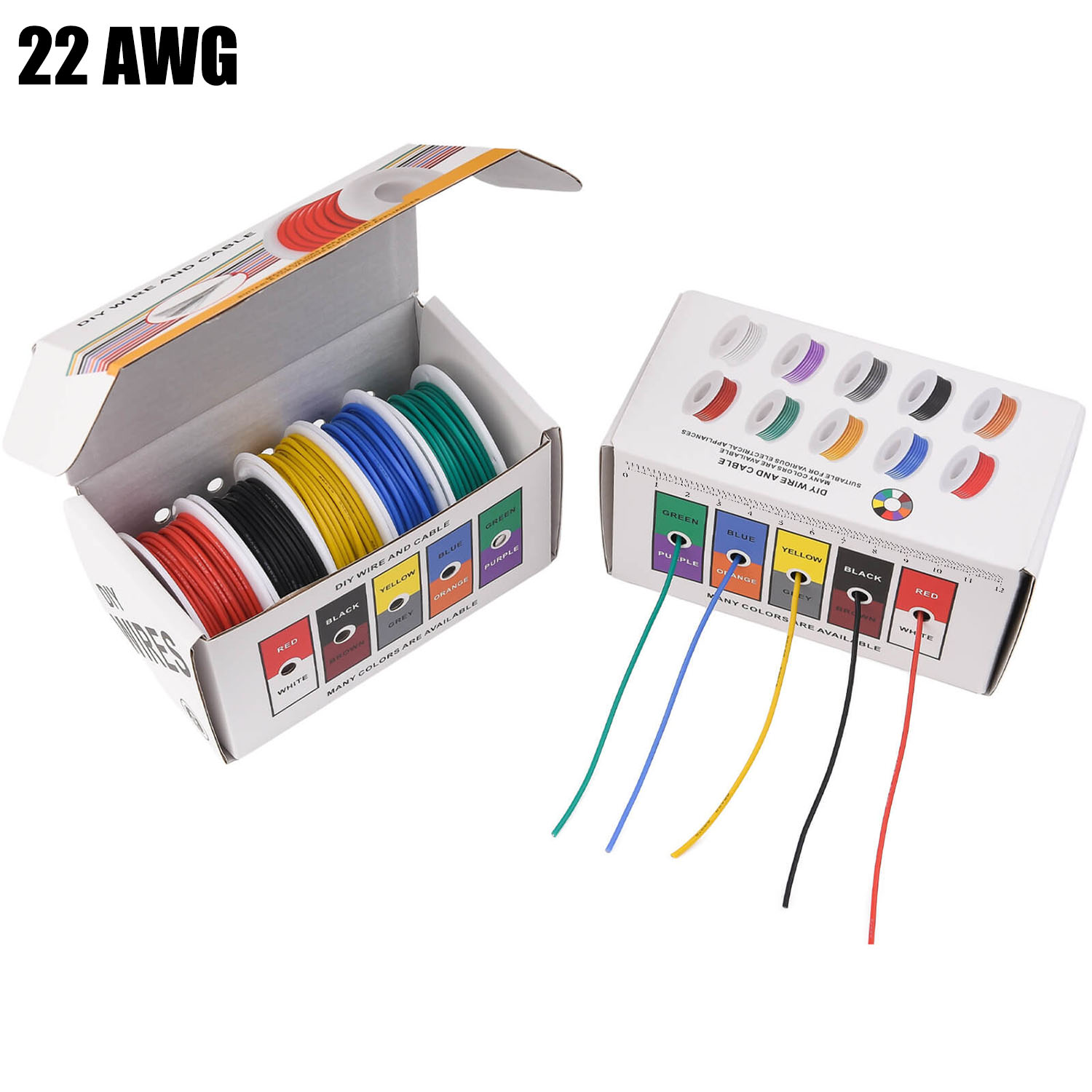 22 AWG Silikon Kablo Seti, 5 R - Marine Test Kit incelemesi ve fiyatı