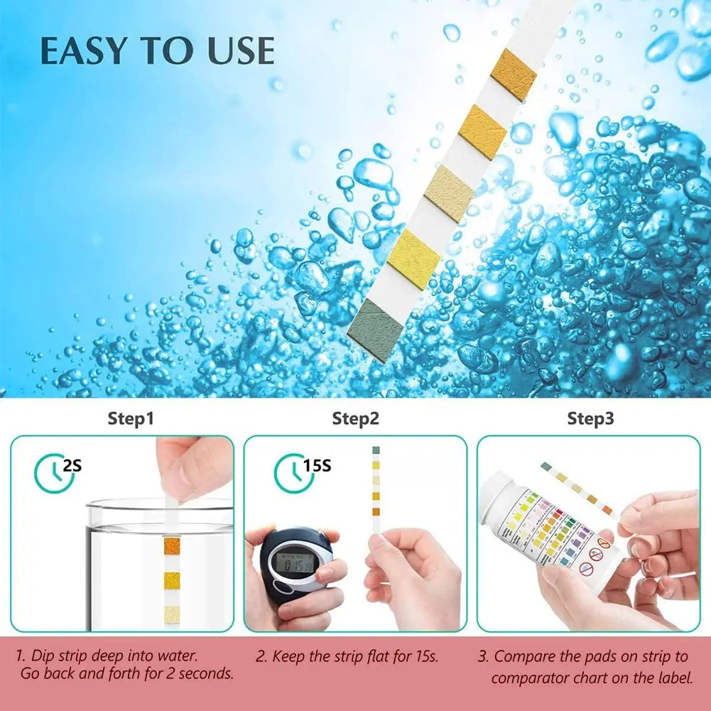 SPA Yüzme Havuzu Su Test Cihaz - Marine Test Kit incelemesi ve fiyatı