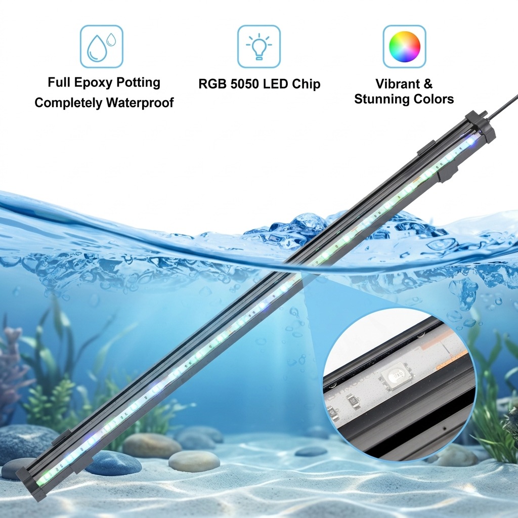 USB LED Akvaryum Hava Kabarcığ - Marine Aquarium Led incelemesi ve fiyatı