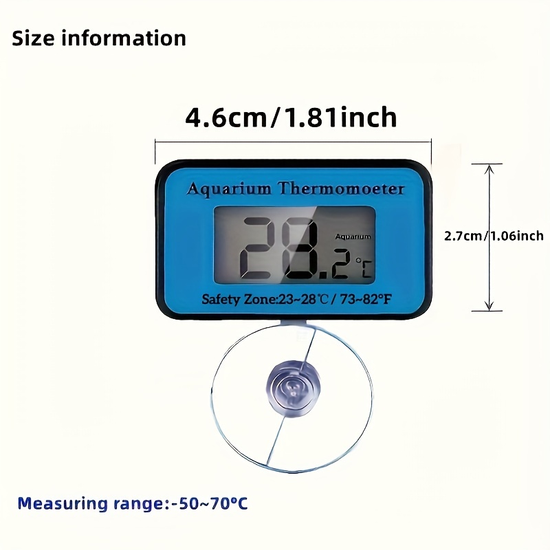 LCD Dijital Akvaryum Termometr - Marine Aquarium Hydrometer incelemesi ve fiyatı